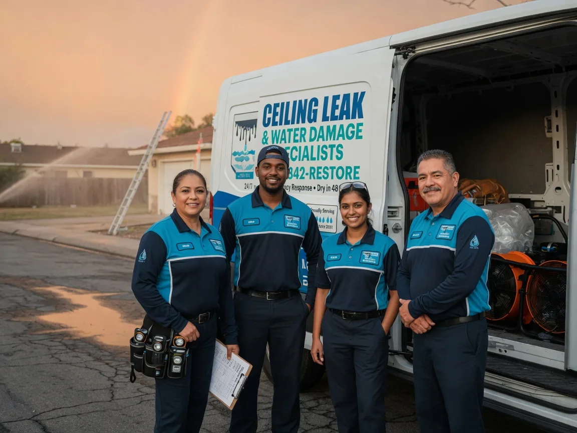 Ceiling Leak Cleanup company in Chinese Camp, CA