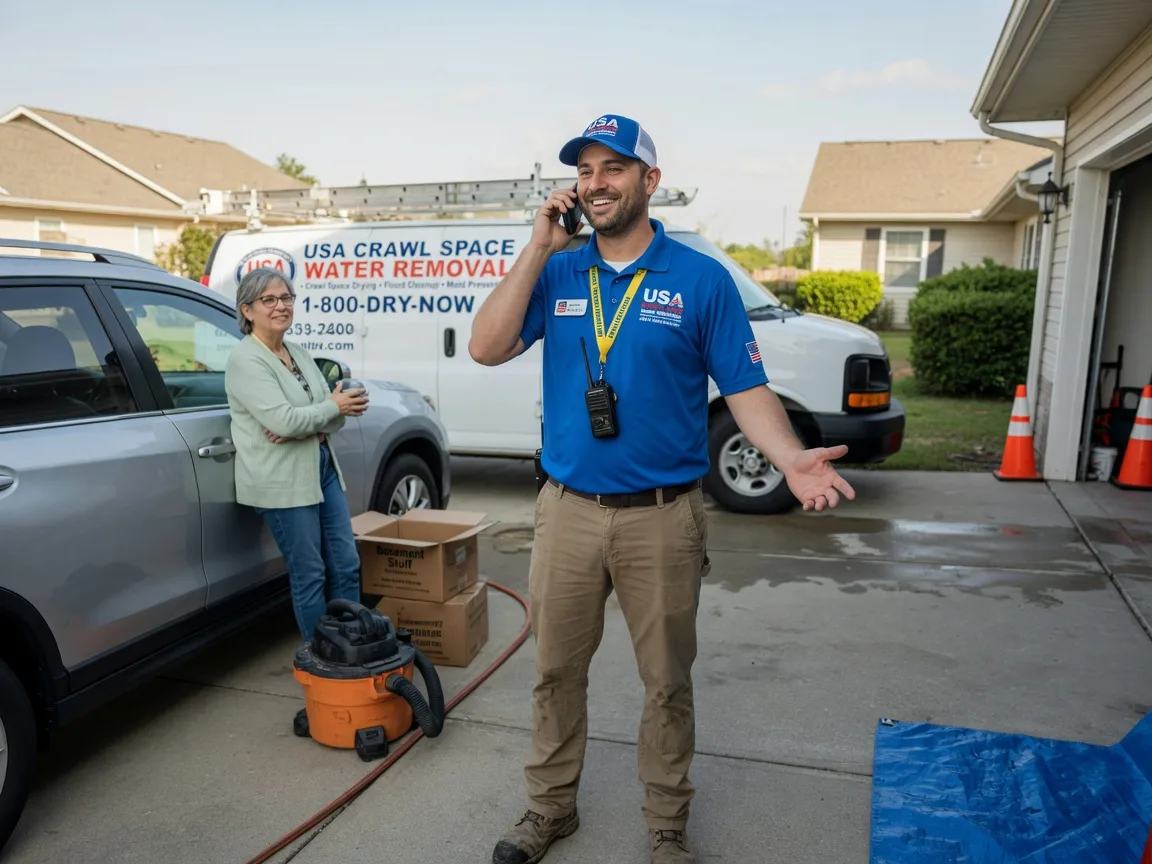Crawl Space Water Removal Chinese Camp, CA FAQs
